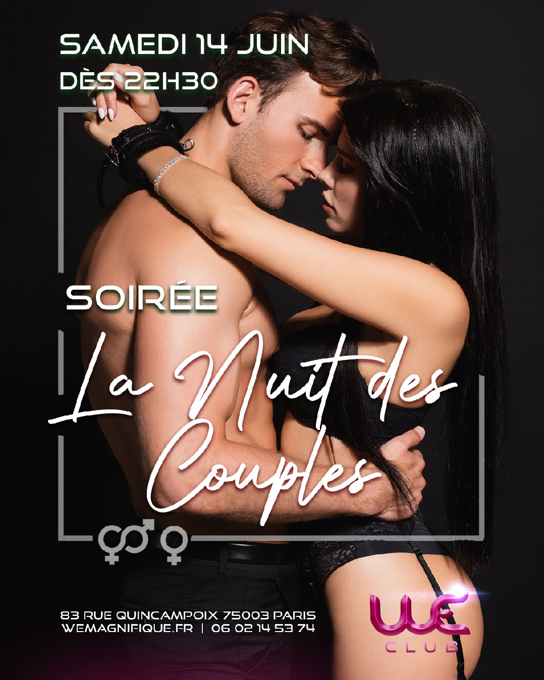 le 14 juin soiree libertine speciale couples