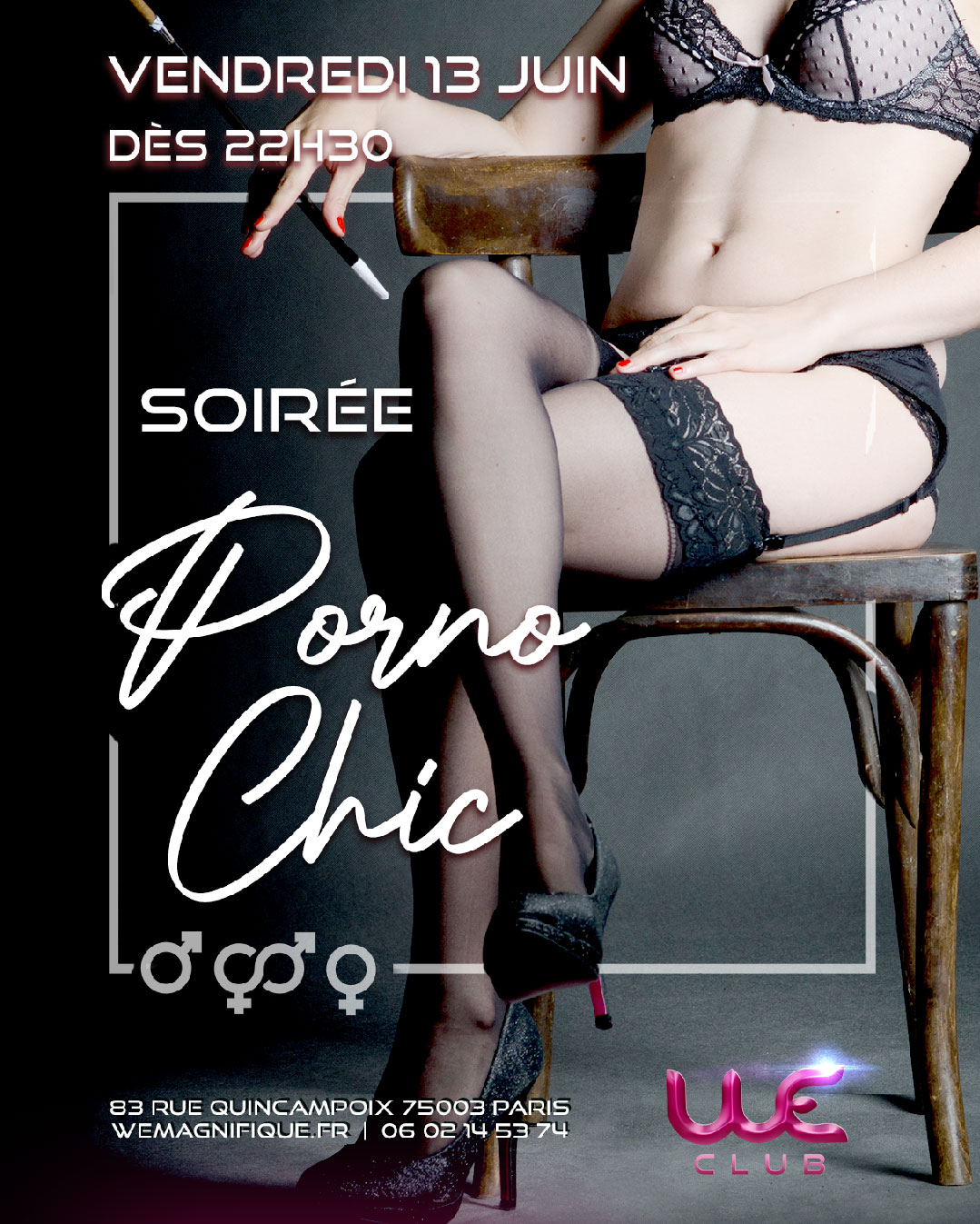 le 13 juin soiree echangiste au we club