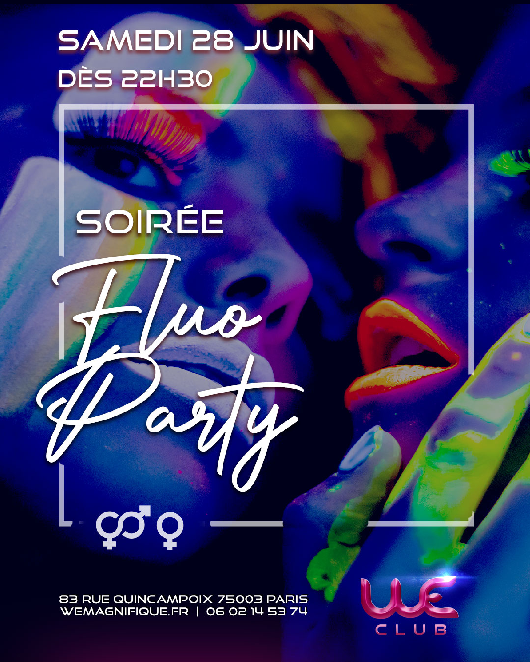 SOIREE SEXY FLUO LE 28 JUIN