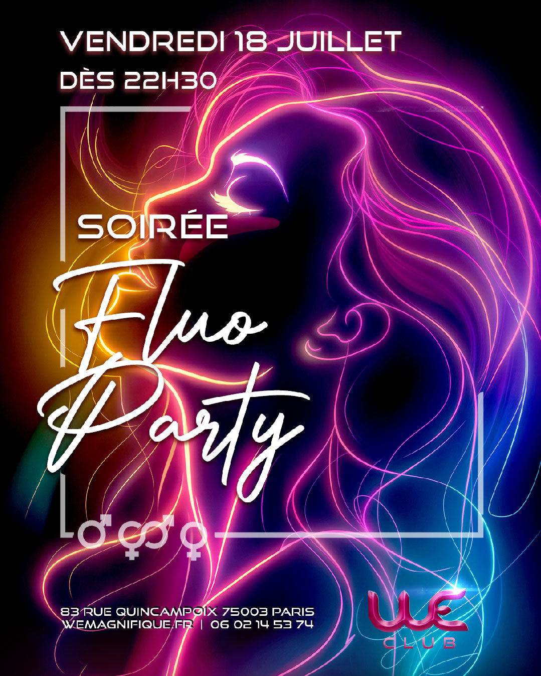 soiree fluo party au we club libertin