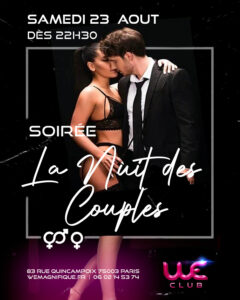 SOIRRE POUR LES COUPLES LIBERTINS