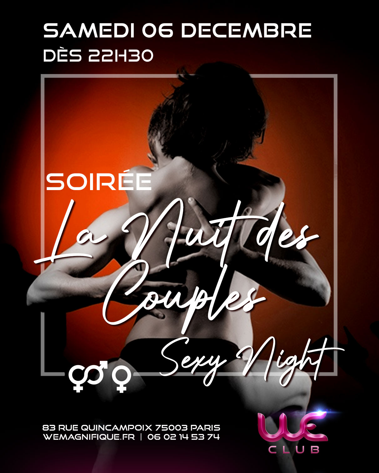 soirre libertine pour les couples et femme
