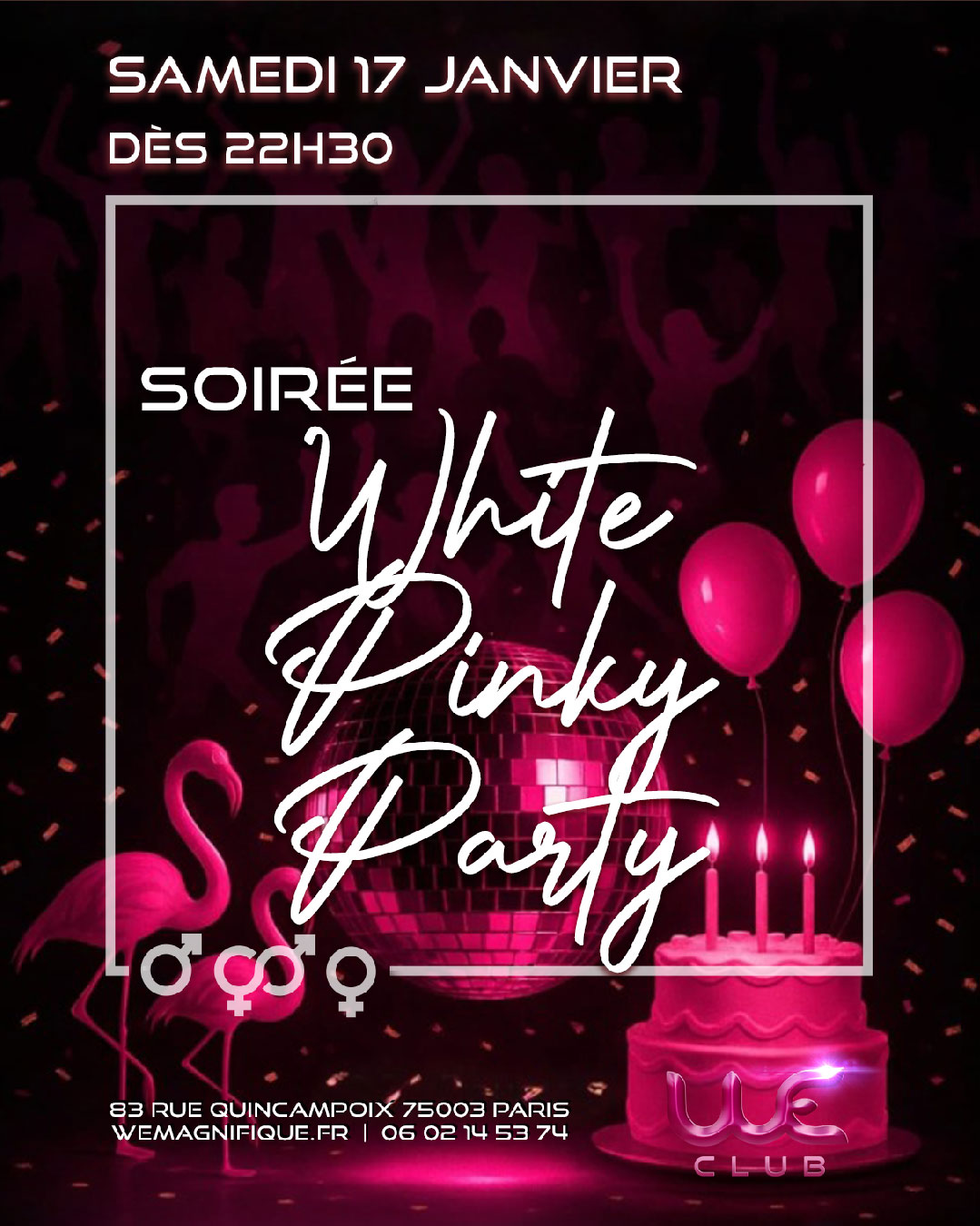 SOIRE LIBERTINE White Pinky Party