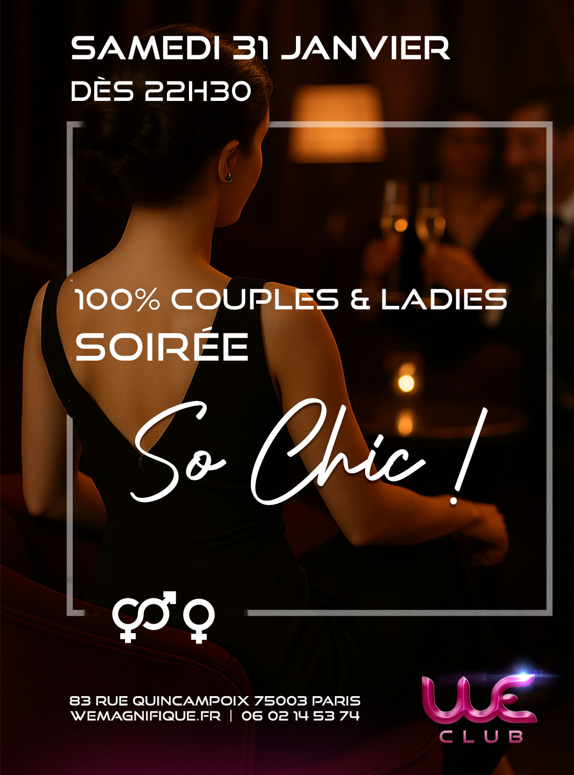 SOIREE LIBERTINE LE 31 JANVIER A PARIS