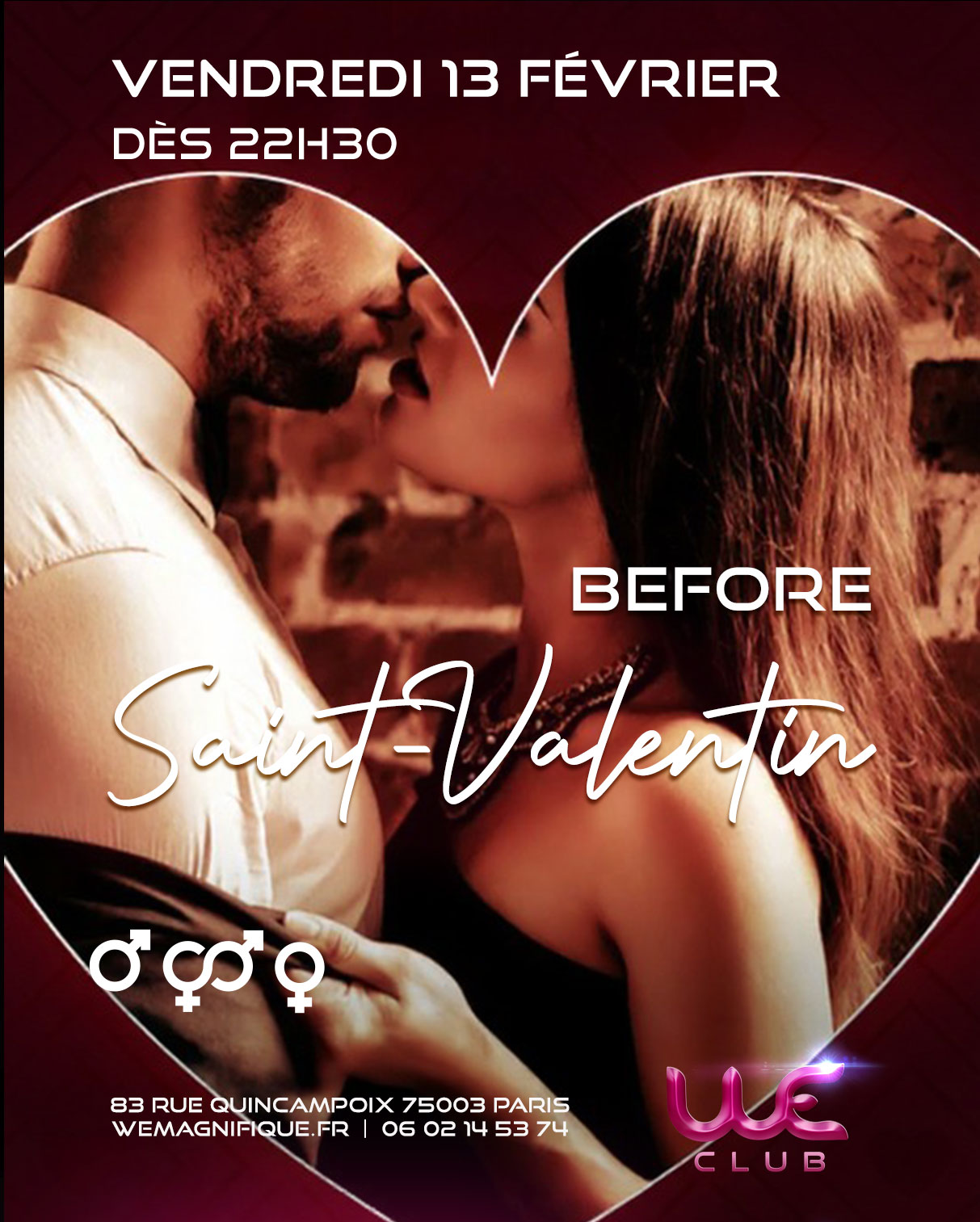 SAINT VALENTIN LIBERTINE 2026